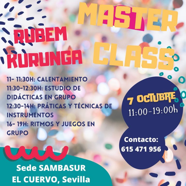 MasterClass de Rubén Kurunga, una crónica
